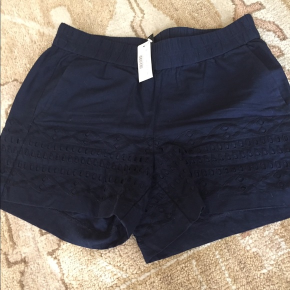 NWOT J. Crew Eyelet Shorts - Picture 4 of 7